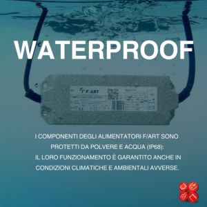 sagit ip68 alimentatore per led waterproof impermeabile all'acqua