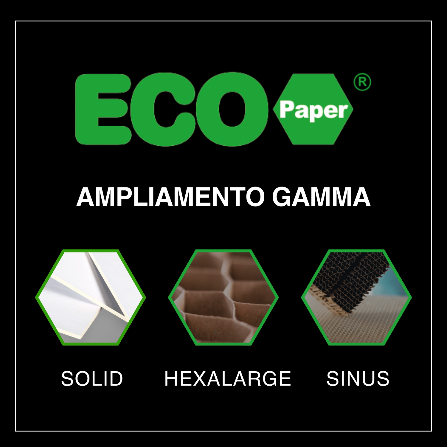 Nuovi pannelli in cartone ECOPAPER