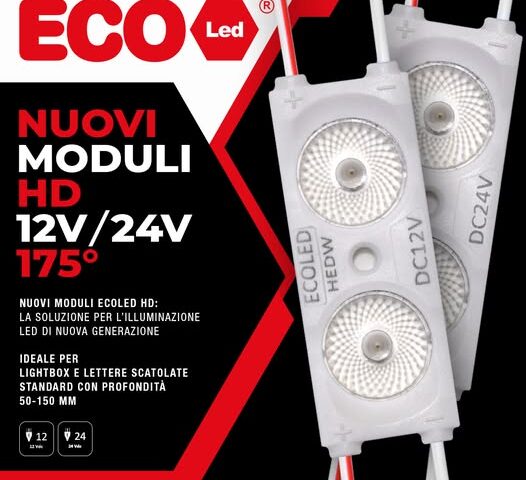 NUOVI MODULI ECOLED HD