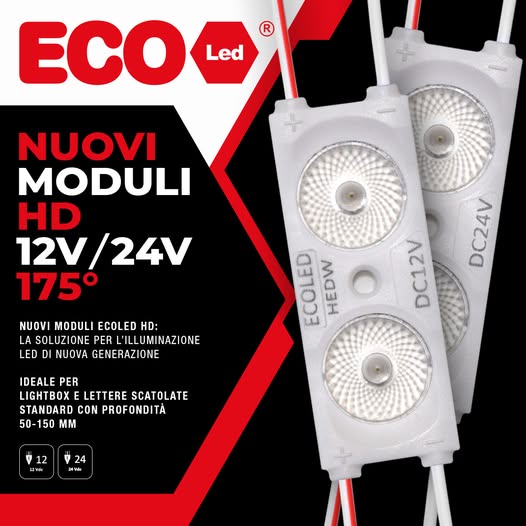 NUOVI MODULI ECOLED HD