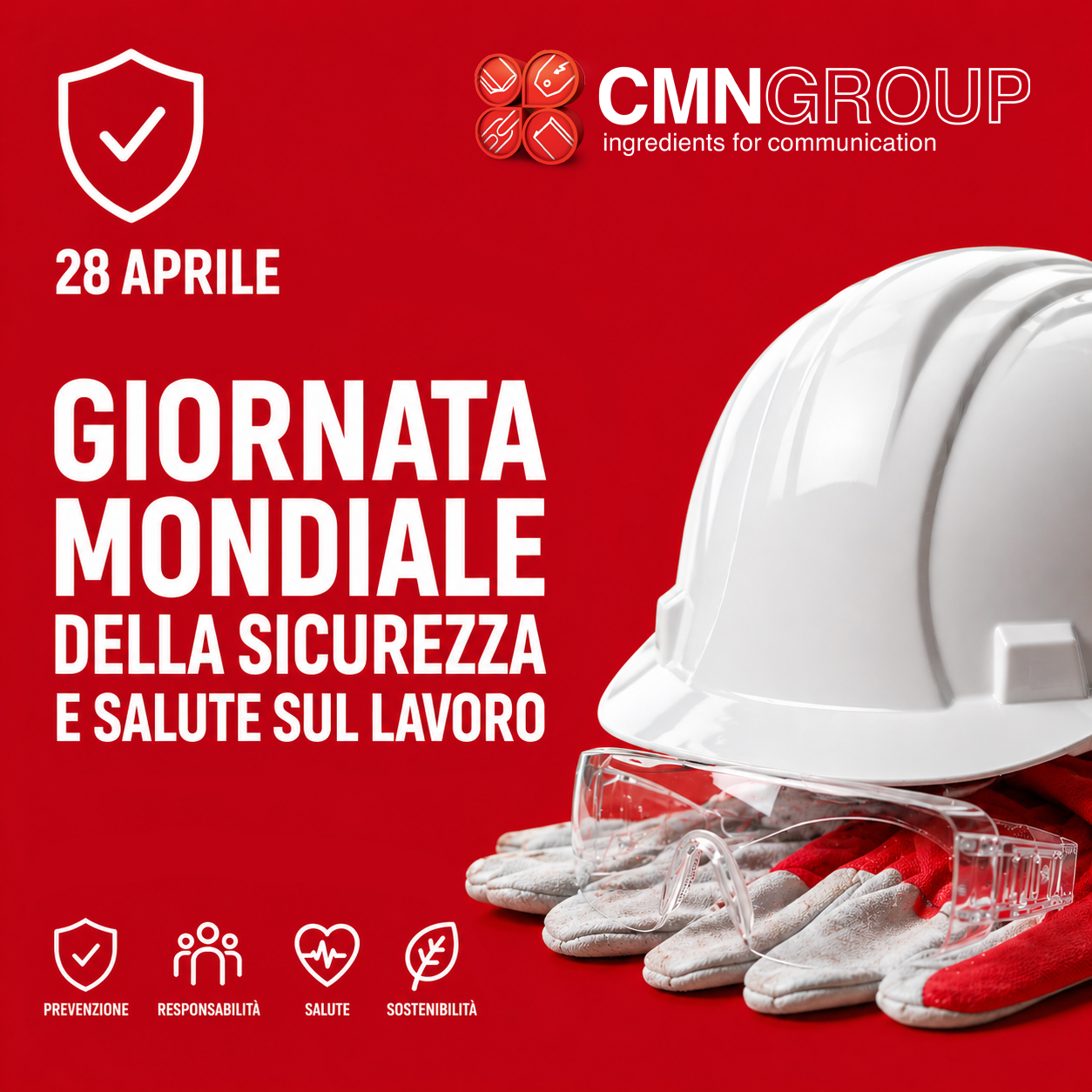 28 aprile – Giornata Mondiale della Sicurezza e Salute sul Lavoro