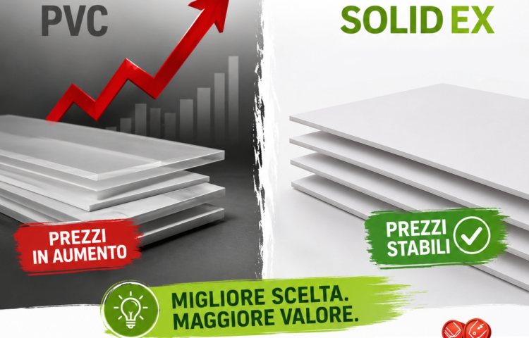 PVC in aumento? È il momento di valutare alternative intelligenti.