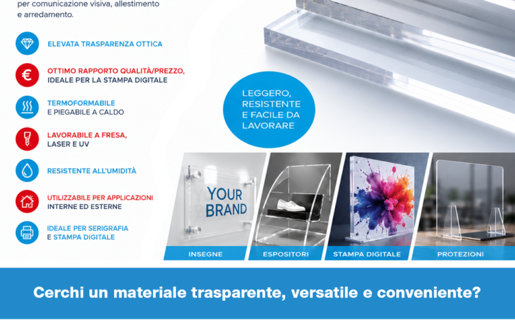 Cerchi un materiale trasparente, versatile e conveniente?