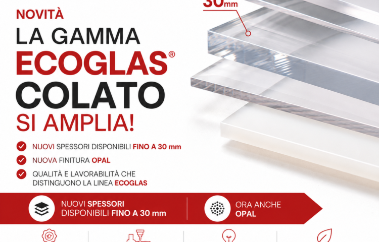 La gamma ECOGLAS Colato si amplia!